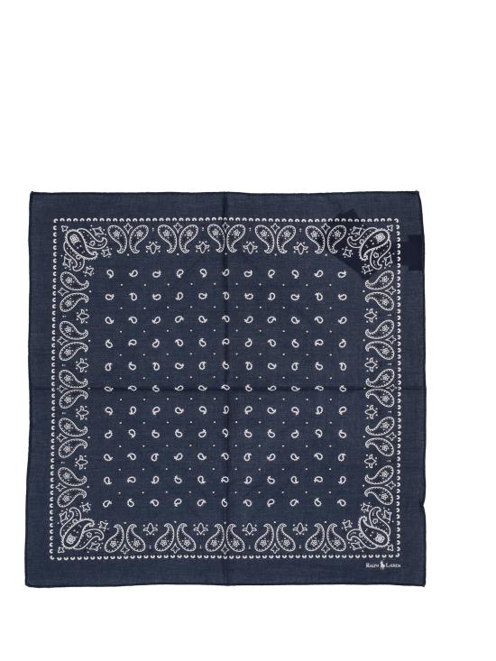 25FW 랄프 로렌 머플러/스카프 455936179001 HUNTER NAVY - RALPH LAUREN