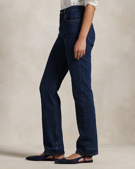 25FW 랄프 로렌 스트레이트 팬츠 211969407001 400 NAZAS WASH - RALPH LAUREN