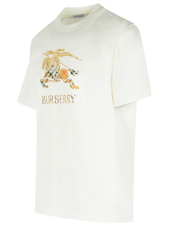 25FW 버버리 폴로 티셔츠 8119014B7078 White - BURBERRY