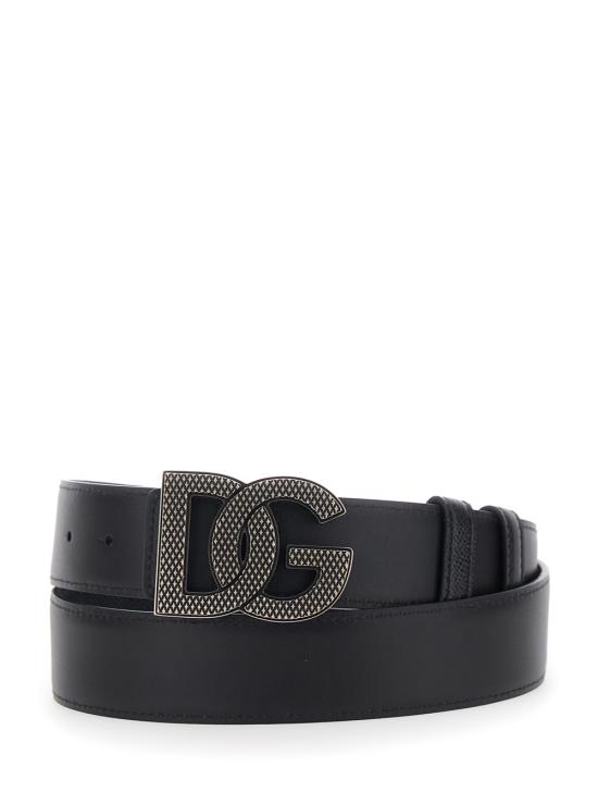 26SS 돌체앤가바나 가죽 벨트 BC4943AG6518B956 Black - DOLCE & GABBANA