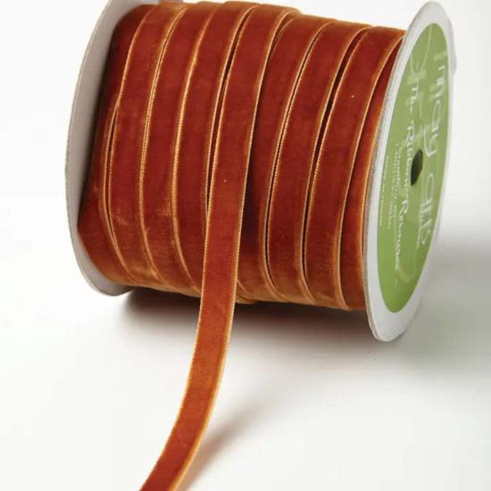  Salchicha 가죽소품 살치차 3/8인치 벨벳 리본