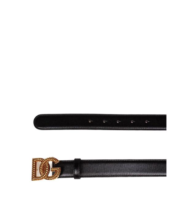 26SS 돌체앤가바나 레귤러 벨트 BE1663 AV956 80999 80999 BLACK - DOLCE & GABBANA