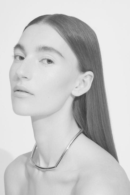  톰우드 목걸이/팬던트 톰 우드 실버 프레임 칼라 - TOM WOOD