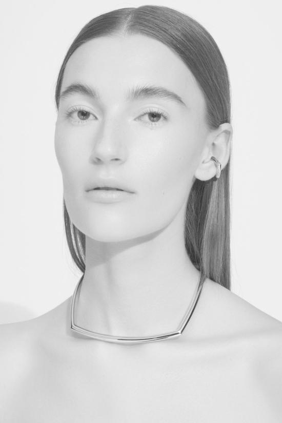  톰우드 목걸이/팬던트 톰 우드 실버 프레임 칼라 - TOM WOOD