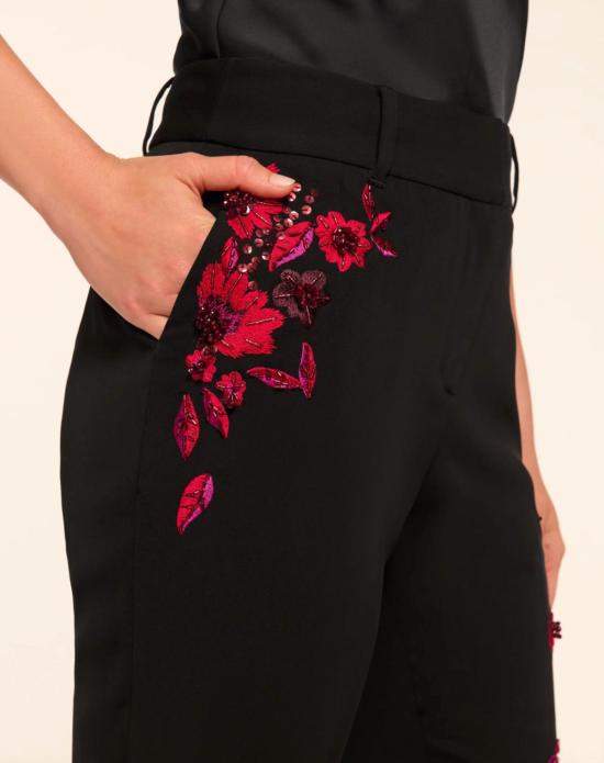  Ramy Brook 레깅스 라미 브룩 바네사 장식 테일러드  블랙 - RAMY BROOK