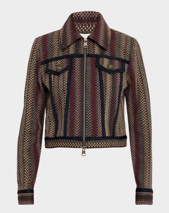  라미 브룩 자켓 줄리 트위드 재킷 멀티컬러 - RAMY BROOK