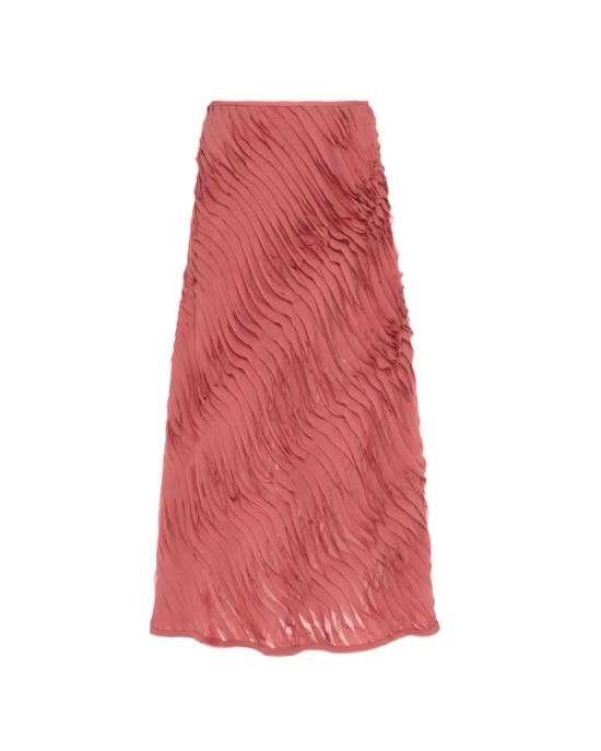  울라 존슨 미디 스커트 Ulla Johnson Amiko  체스트넛