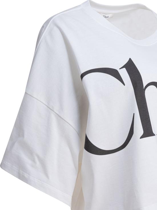 26SS 끌로에 반팔 티셔츠 CH24AJH09183101 White - CHLOE