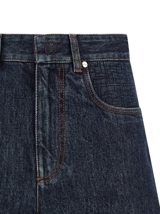 26SS 펜디 숏팬츠 FLP861AW82F1UKI BLUE - FENDI