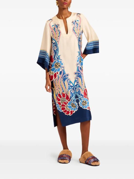 26SS 라 더블제이 미디 원피스 DRE0564SIL006LEM02BU03 White - LA DOUBLEJ