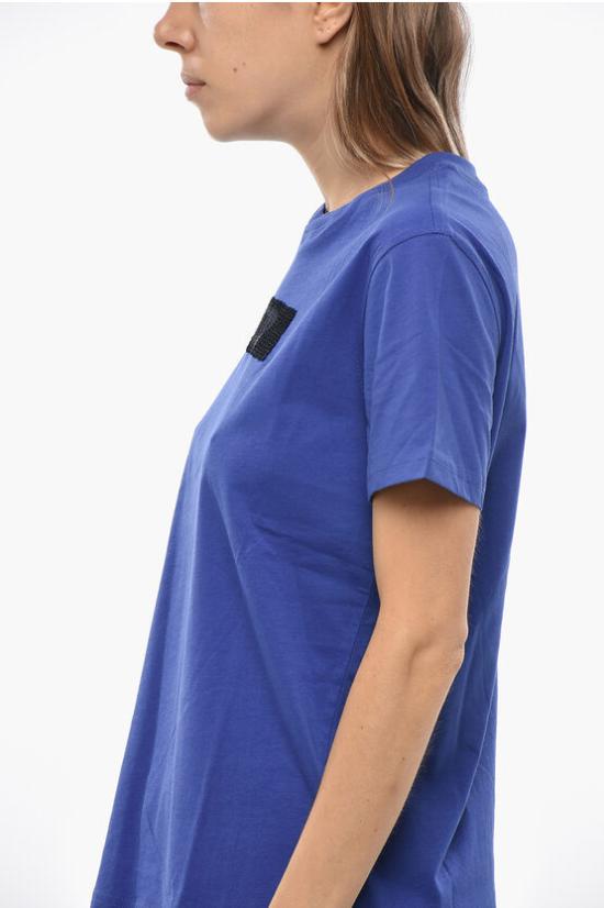  디젤 반팔 티셔츠 A15749 RHERA 8CT Blue - DIESEL