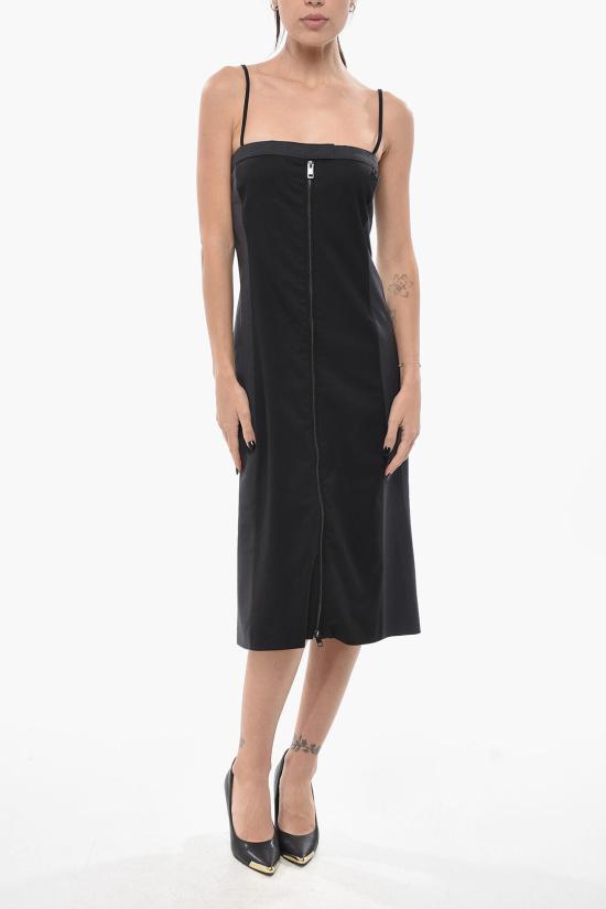  디젤 롱 원피스 A10552 0HJAB 9XX Nero Grigio - DIESEL