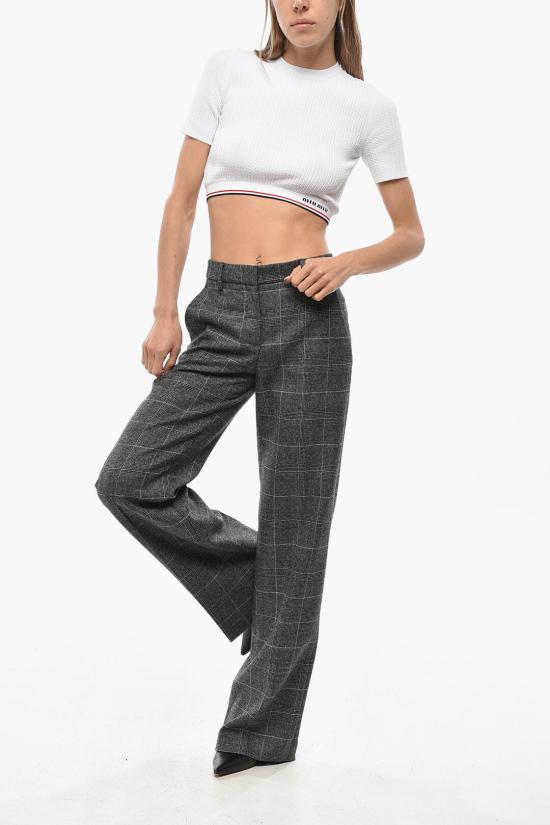  트루 로얄 스트레이트 팬츠 T779E07 004 Gray - TRUE ROYAL