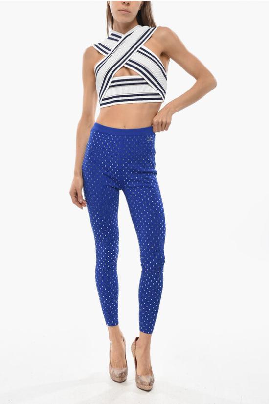  엘리자베타프랜치 레깅스 KP32B27 062 Blue - ELISABETTA FRANCHI