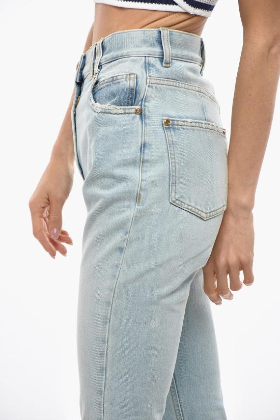  발망 데님 팬츠 XF1MJ025DB536FC Light blue - BALMAIN