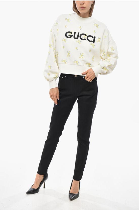  구찌 긴팔 티셔츠 765385 XJF0Z 9088 White - GUCCI