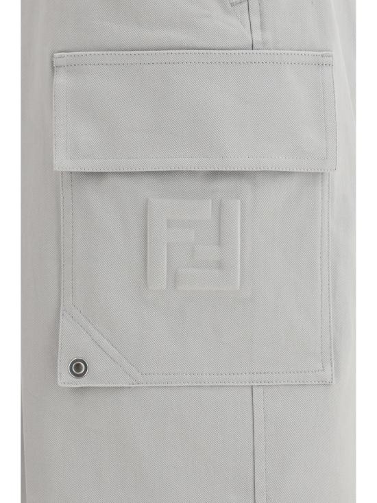 26SS 펜디 스트레이트 팬츠 FB1091AQMV F0HH3 SILVER - FENDI