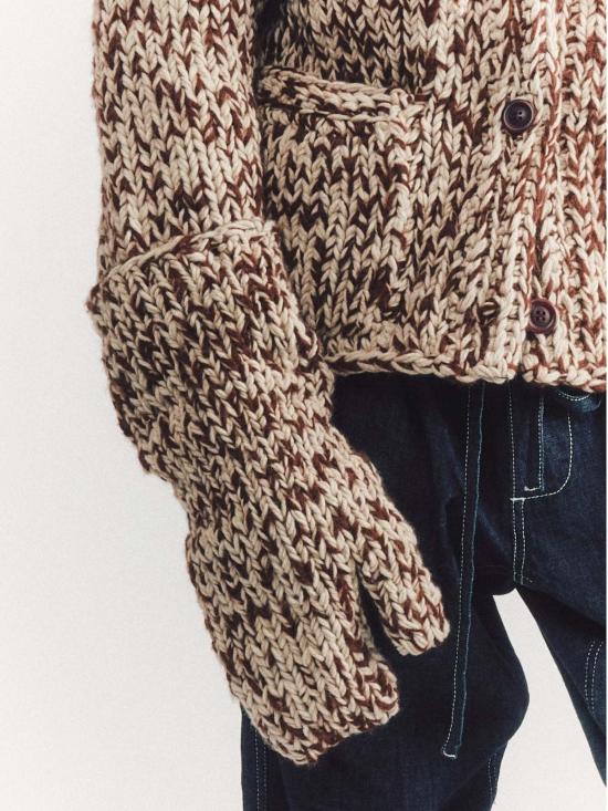  케이시 케이시 장갑 미츠 브라운 - CASEY CASEY