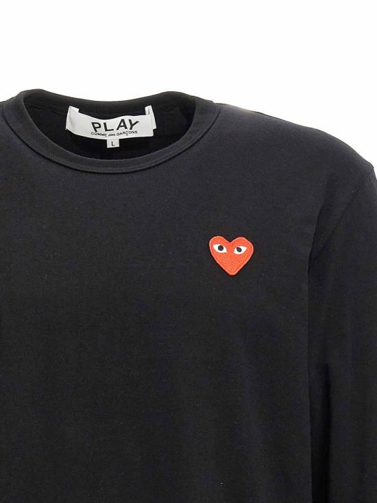 26SS 꼼데가르송 반팔 티셔츠 AXT1181 Black - COMME DES GARCONS
