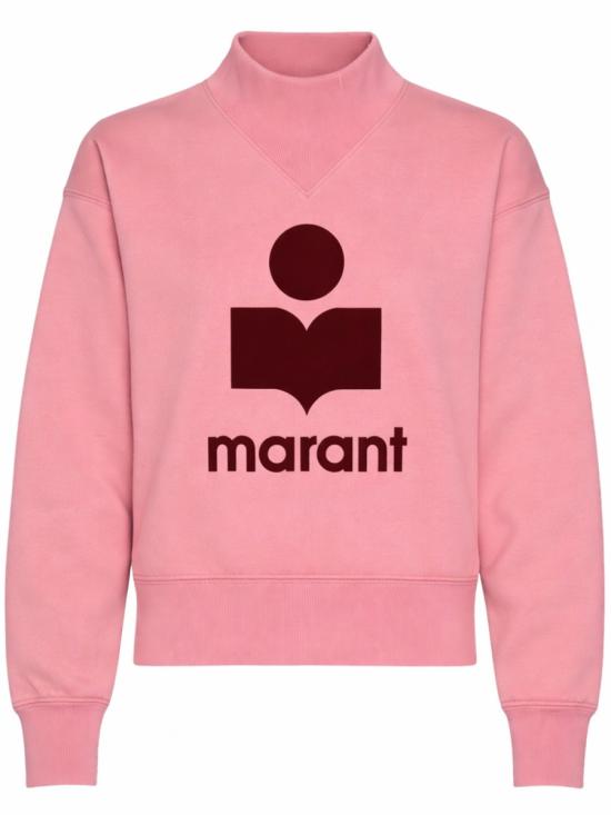 26SS 이자벨마랑에뚜왈 긴팔 티셔츠 SW0003FA D1M04EBGBY PINK