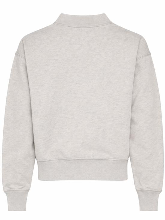 26SS 이자벨마랑에뚜왈 모비 로고 스웨트셔츠 SW0003FA A1M07EECBW BEIGE - ISABEL MARANT ETOILE