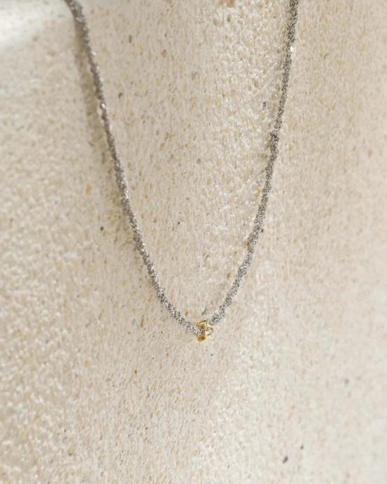  마리 로르 샤모렐 목걸이/팬던트 MLC 로듐 숏 패싯 폴키 다이아몬드 목걸이 - MARIE LAURE CHAMOREL