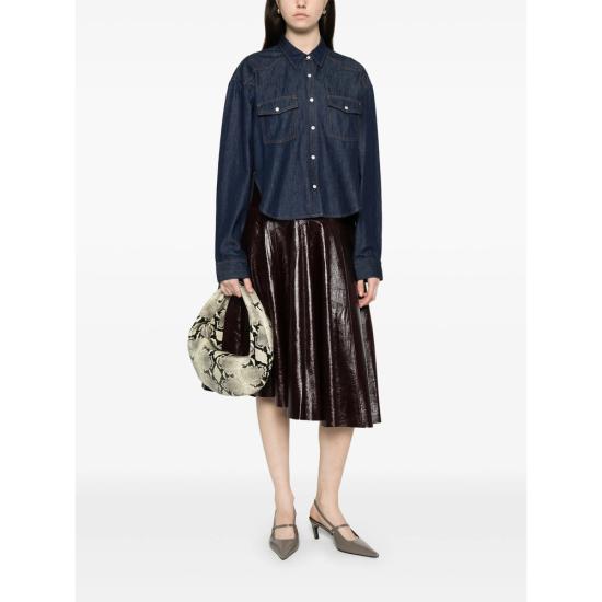 26SS 케이트 긴팔 티셔츠 1184923040 W923 040 BLUE GREY - KHAITE