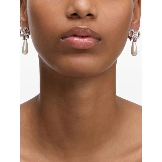 26SS 셀프 포트레이트 이어링 RS26 631E P PEARL SILVER WHITE - SELF PORTRAIT