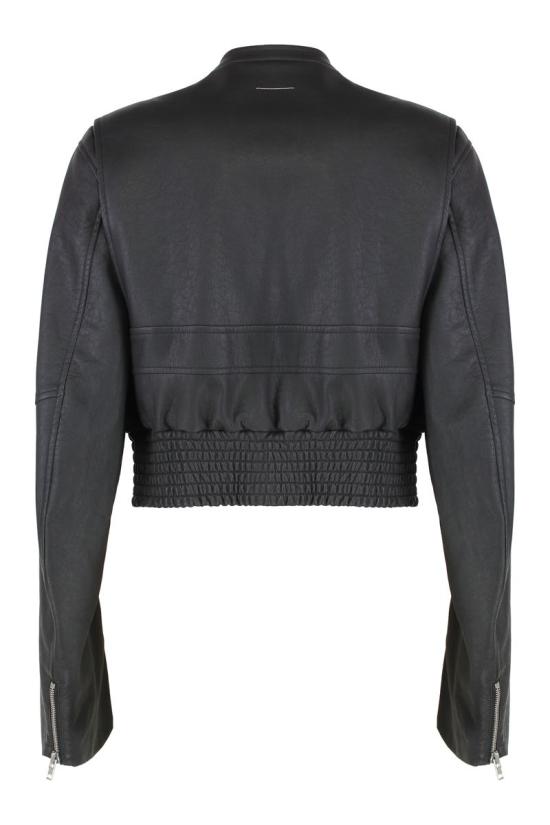 26SS MM6 메종마르지엘라 봄버 자켓 S52AM0343M35740 900 Black - MM6 MAISON MARGIELA