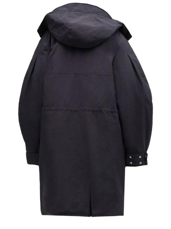 25FW 가니 오버사이즈 3중 레이어 파카 코트  W1012 252 Grey - GANNI