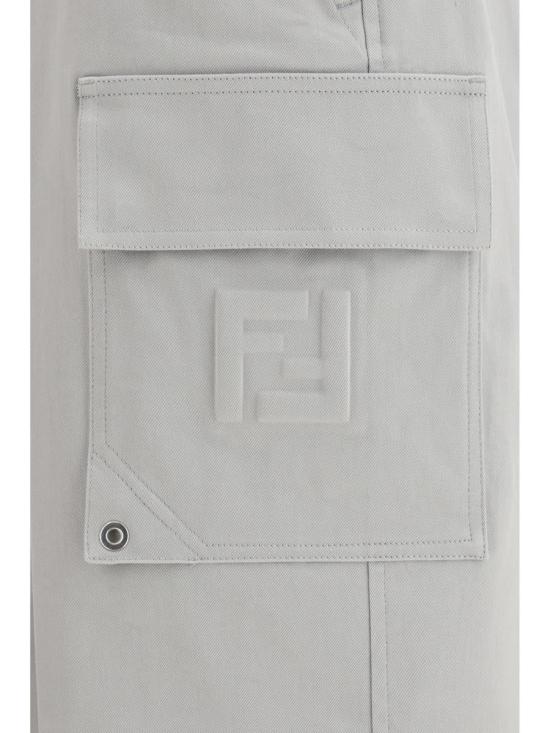 26SS 펜디 숏팬츠 FB1091AQMV F0HH3 SILVER - FENDI