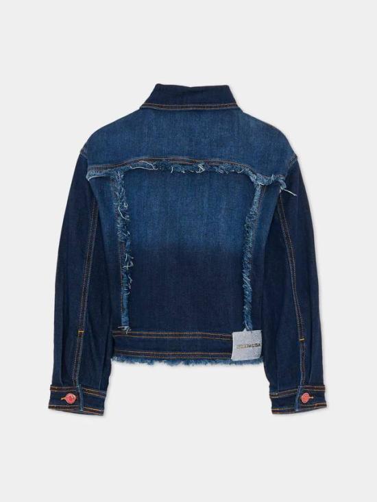 26SS [키즈] 모나리자 캐주얼 자켓 19G101 7015 0055 Blue - MONNALISA