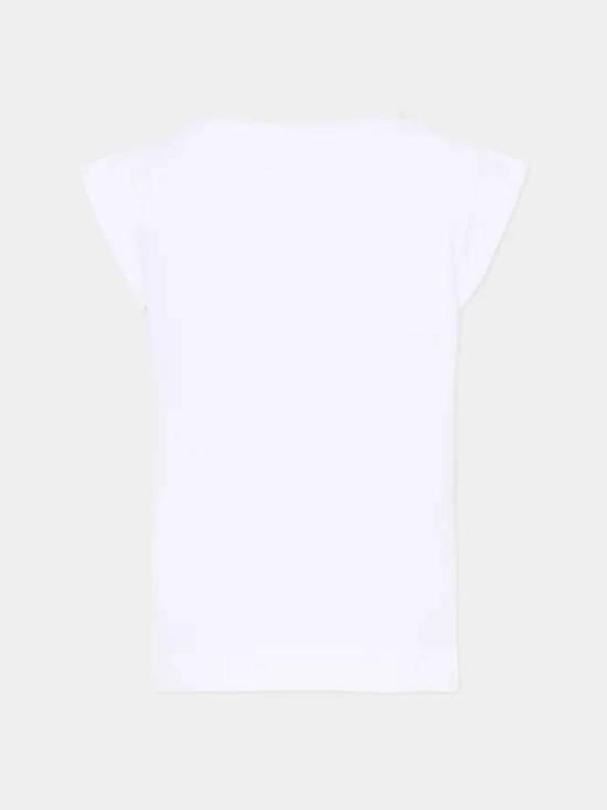 26SS [키즈] 모나리자 티셔츠 19G617 7005 0099 White - MONNALISA