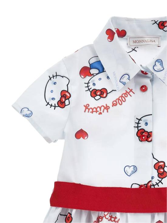 26SS [키즈] 모나리자 원피스 11G918 7605 0099 White - MONNALISA
