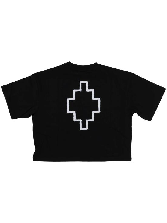 25FW [키즈] 컨트리 오브 밀란 티셔츠 F5CMJGTH096 110 Nero black - COUNTY OF MILAN