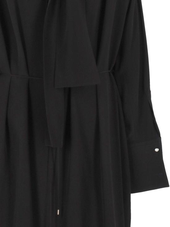 25FW 까르벵 미디 원피스 6252K21174 N999 Deep black - CARVEN