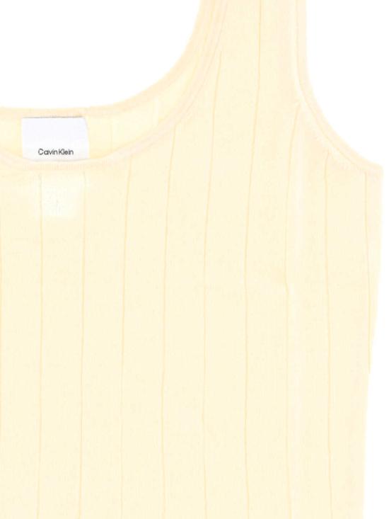 25FW 캘빈클라인 긴팔 티셔츠 LV044C309G YC9 SWEET CORN - CALVIN KLEIN