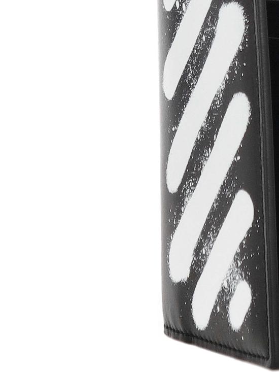 25FW 오프화이트 남성지갑 OMND09PF25LEA001 1001 BLACK WH - OFF WHITE