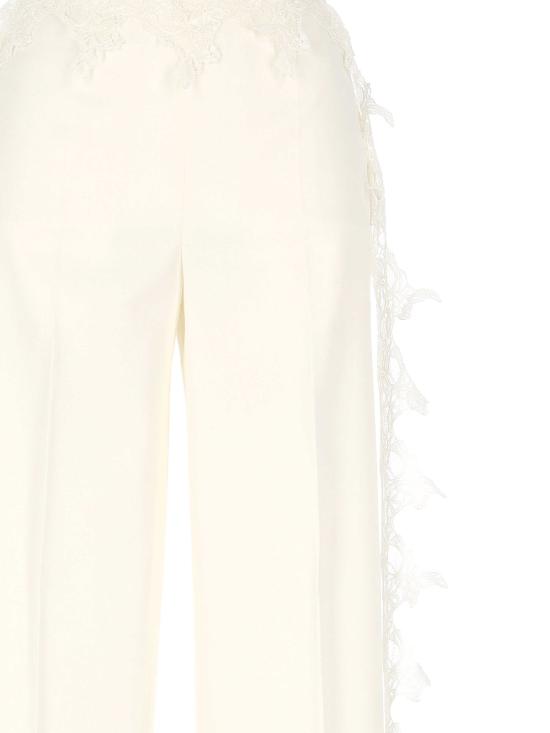 25FW 블루마린 스트레이트 팬츠 A522P196A N0108 White - BLUMARINE