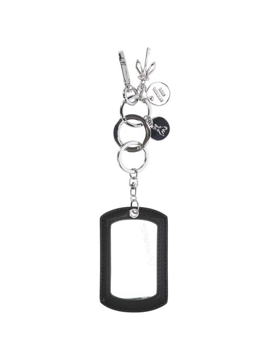 25FW 파트리지아페페 키링 8J1352 M060F131 NIKEL NERO