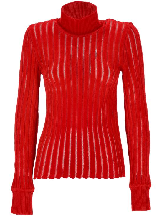 25FW 블루마린 스웨터 A544M172A N0313 Lipstick red