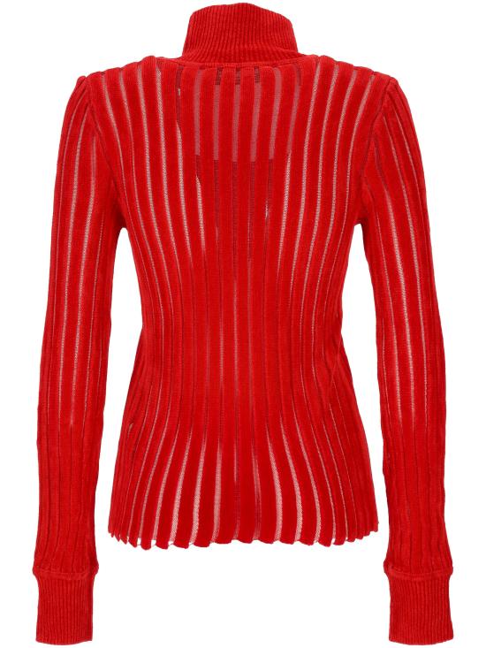 25FW 블루마린 스웨터 A544M172A N0313 Lipstick red - BLUMARINE