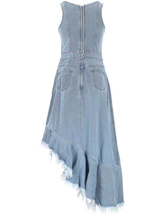 25FW 마르케스 알메이다 미디 원피스 PF25DR0481DNMLBL LIGHT BLUE Blue - MARQUES ALMEIDA