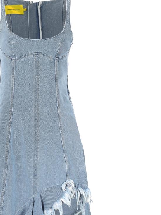 25FW 마르케스 알메이다 미디 원피스 PF25DR0481DNMLBL LIGHT BLUE Blue - MARQUES ALMEIDA