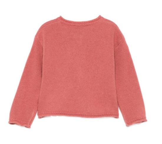 25FW [키즈] 일 구포 가디건 A25GGF0018EM220 660 Gum - IL GUFO