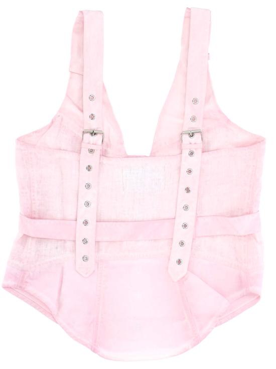 25FW 마르케스 알메이다 긴팔 티셔츠 PF25TP0682DRLPK PINK Pink - MARQUES ALMEIDA