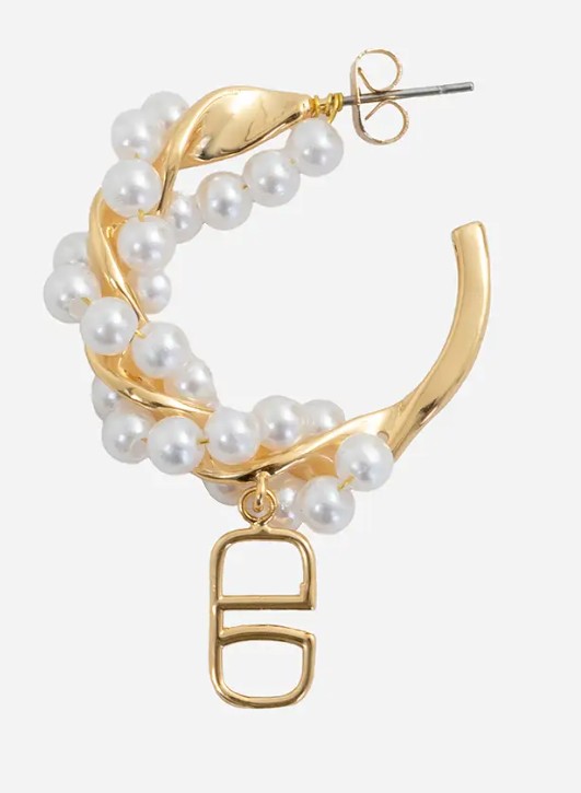 25FW 알비에로 마르티니 이어링 PP71 30450395 Golden - ALVIERO MARTINI