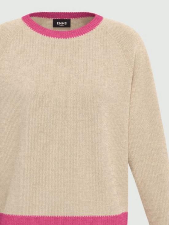 25FW 엠므 마렐라 스웨터 2525366055200 1003001 Natural - EMME MARELLA