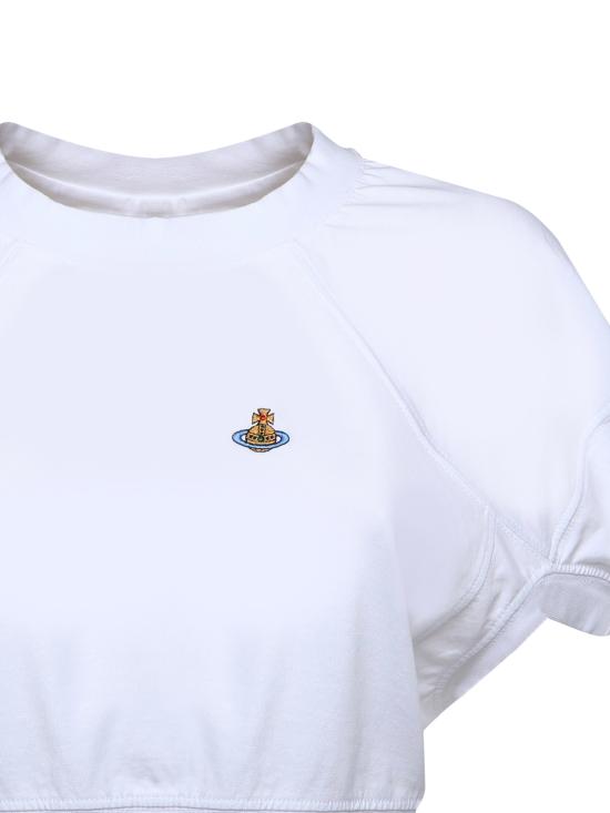 26SS 비비안웨스트우드 긴팔 티셔츠 1G010017 J001MA401 White - VIVIENNE WESTWOOD