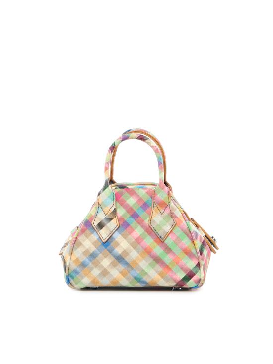 26SS 비비안웨스트우드 토트백 5C010005W S001SO315 HEATHER PLAID - VIVIENNE WESTWOOD